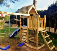 Create the perfect garden with play equipment like this